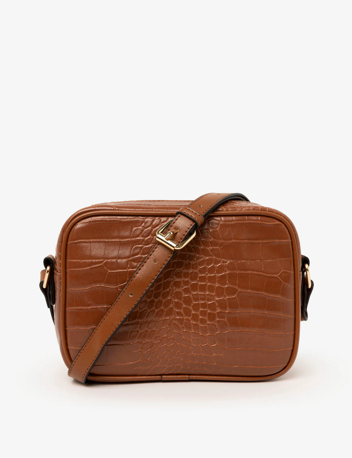 CROCODILE EMBOSSED CROSSBODY BAG - Image 4
