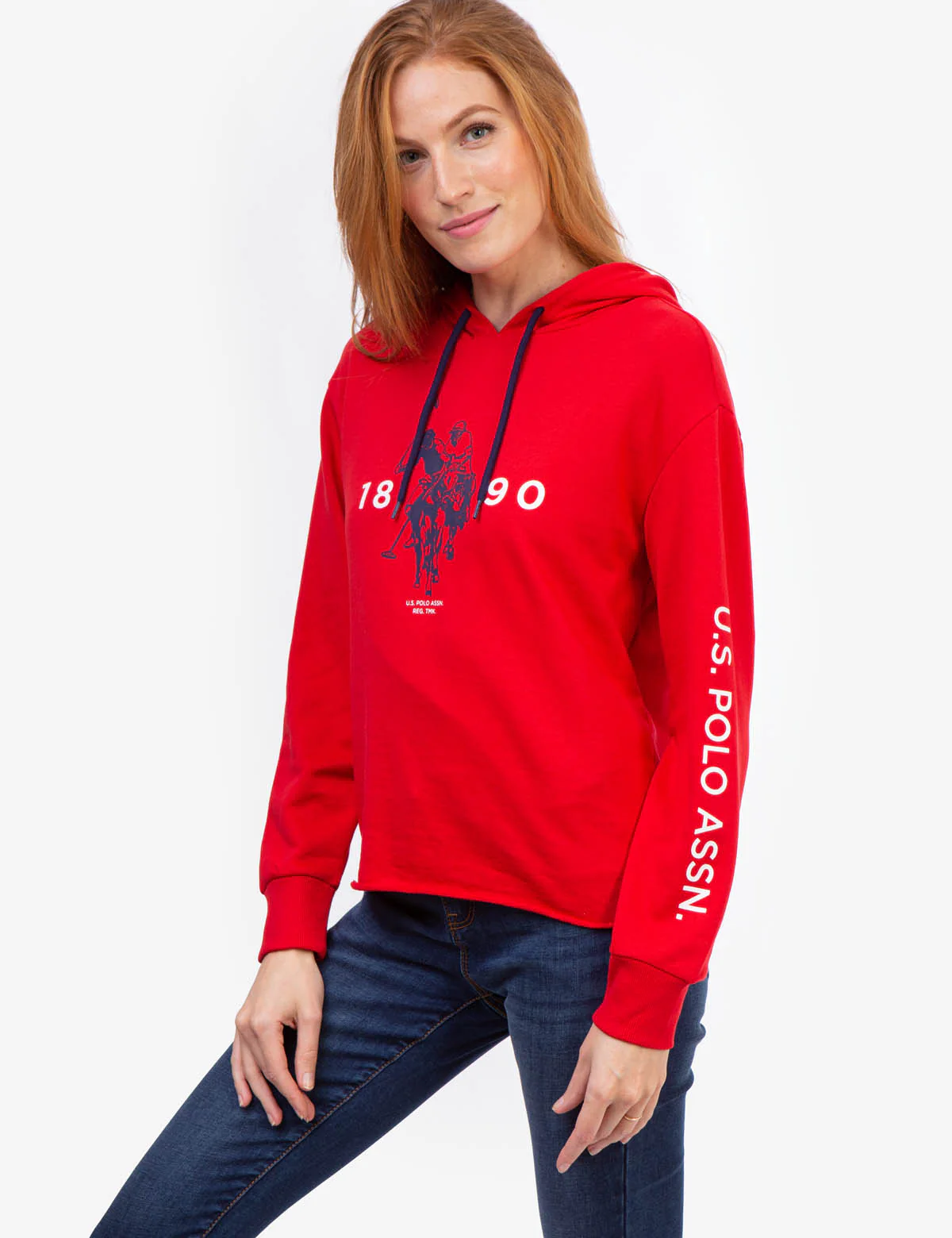 CROPPED 1890 LOGO HOODIE - Image 5
