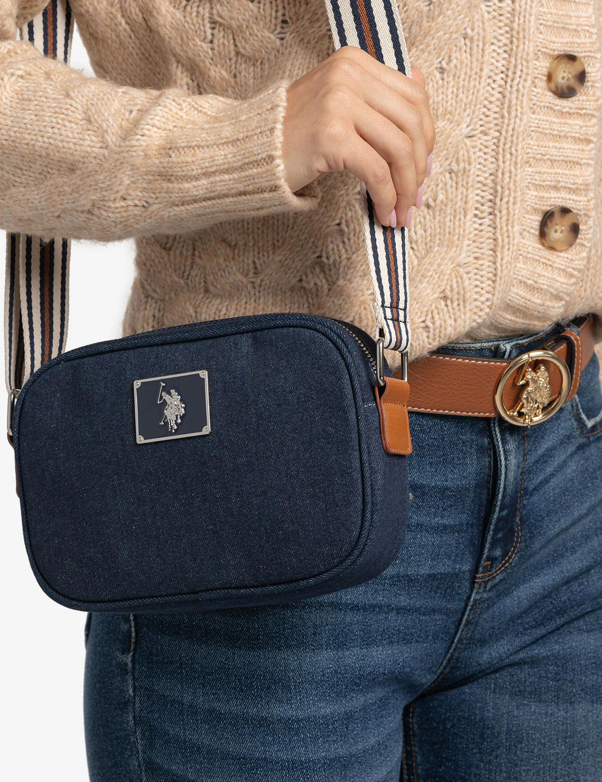 DENIM CROSSBODY BAG - Image 6