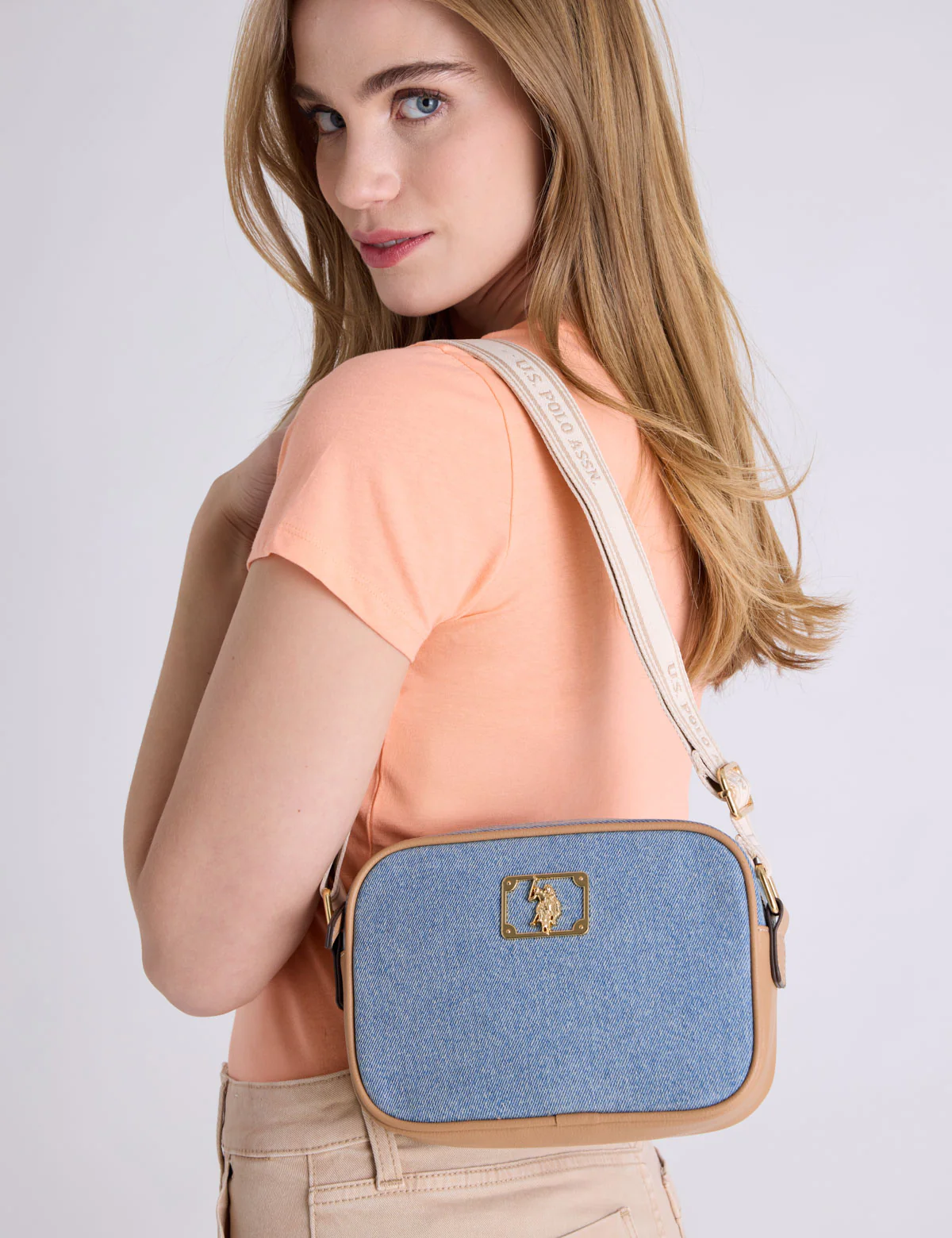DENIM CROSSBODY BAG - Image 6