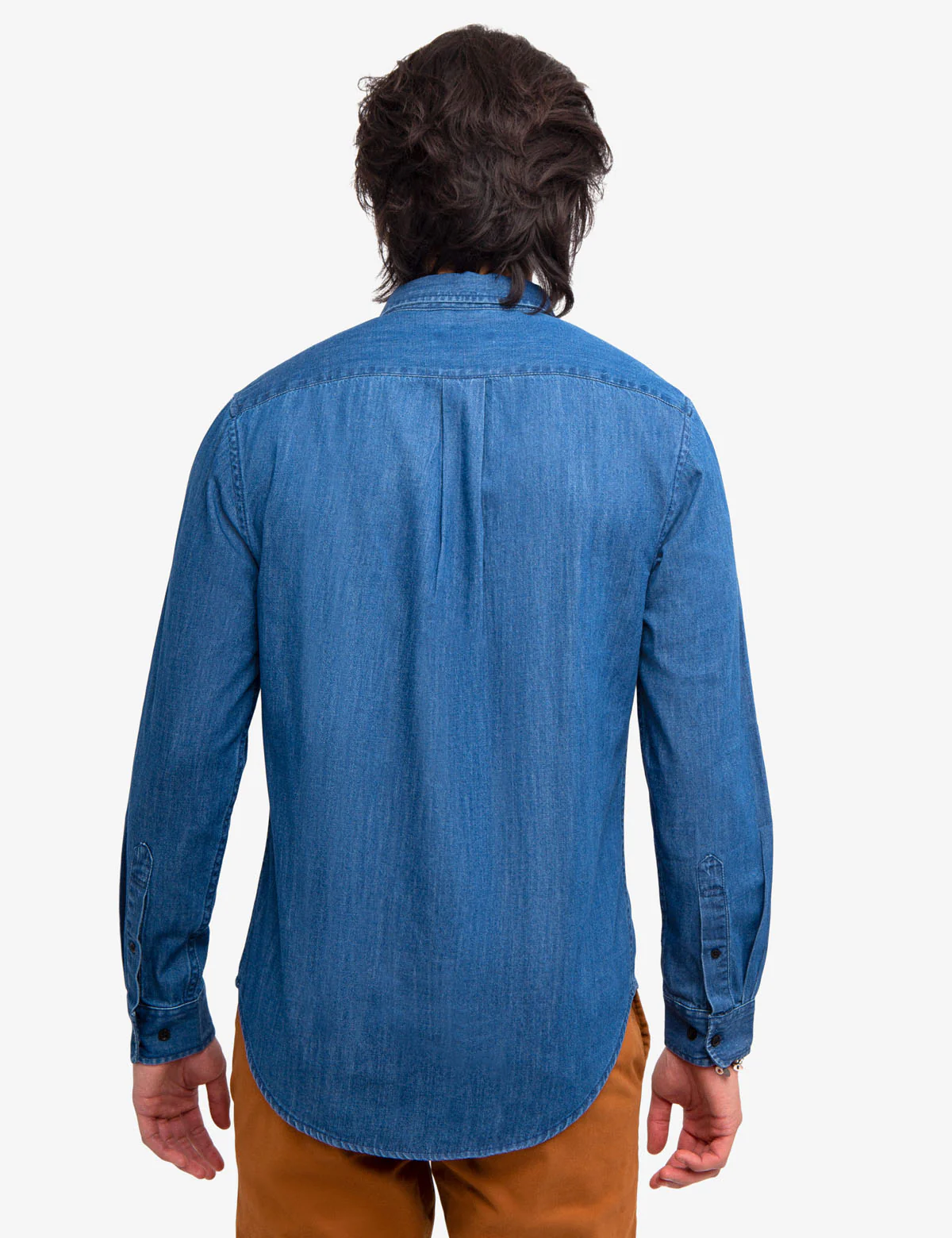 BLACK MALLET SLIM FIT DENIM SHIRT - Image 3