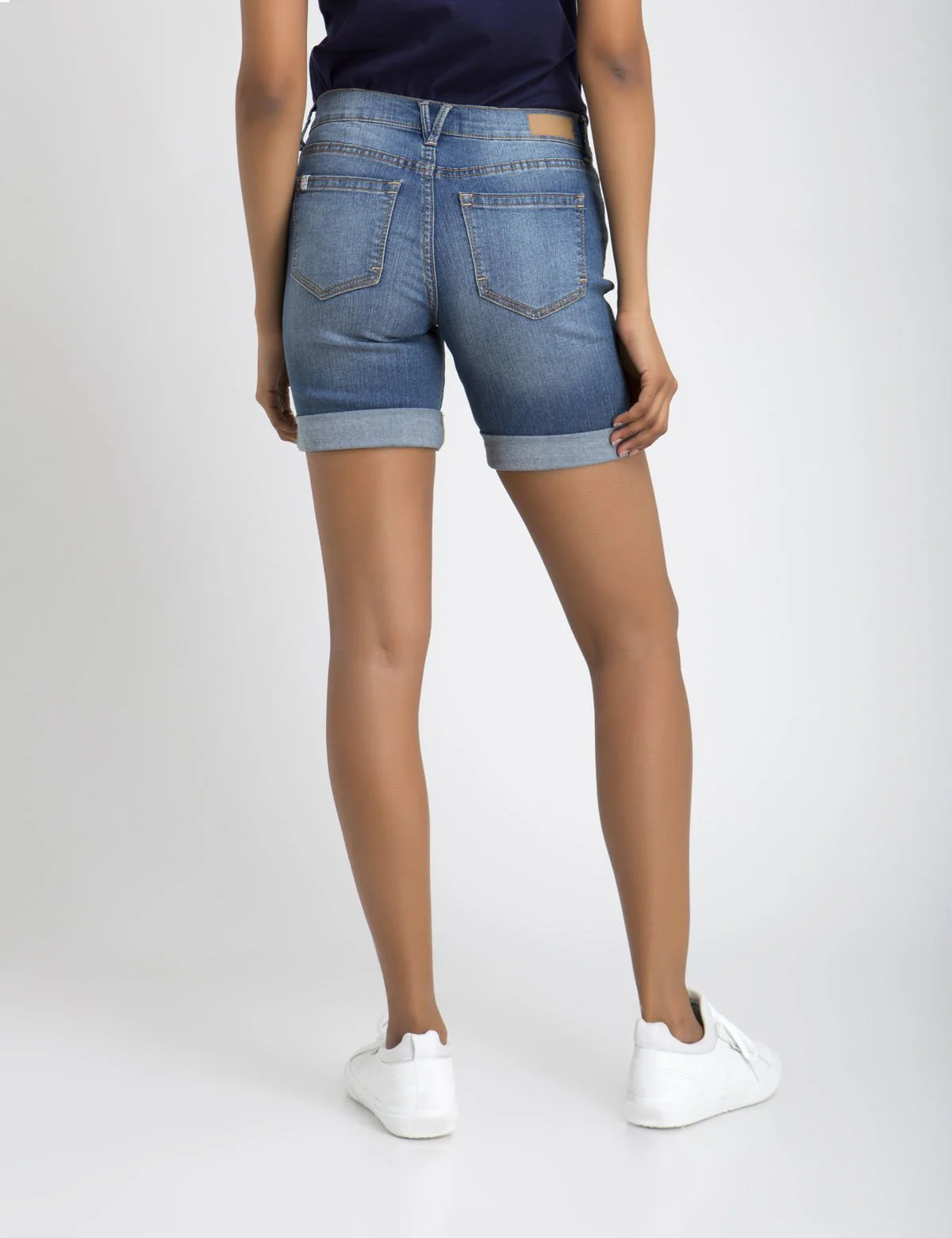 DESTRUCTED DENIM SHORTS - Image 6