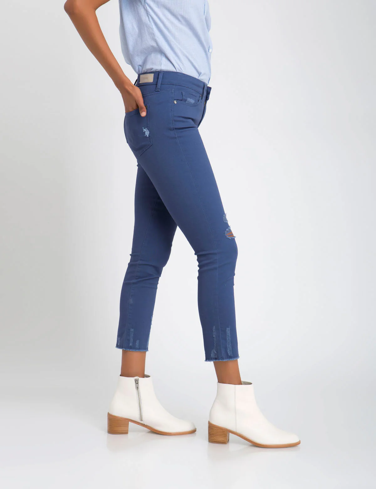 DESTRUCTED SKINNY PANTS - Image 10