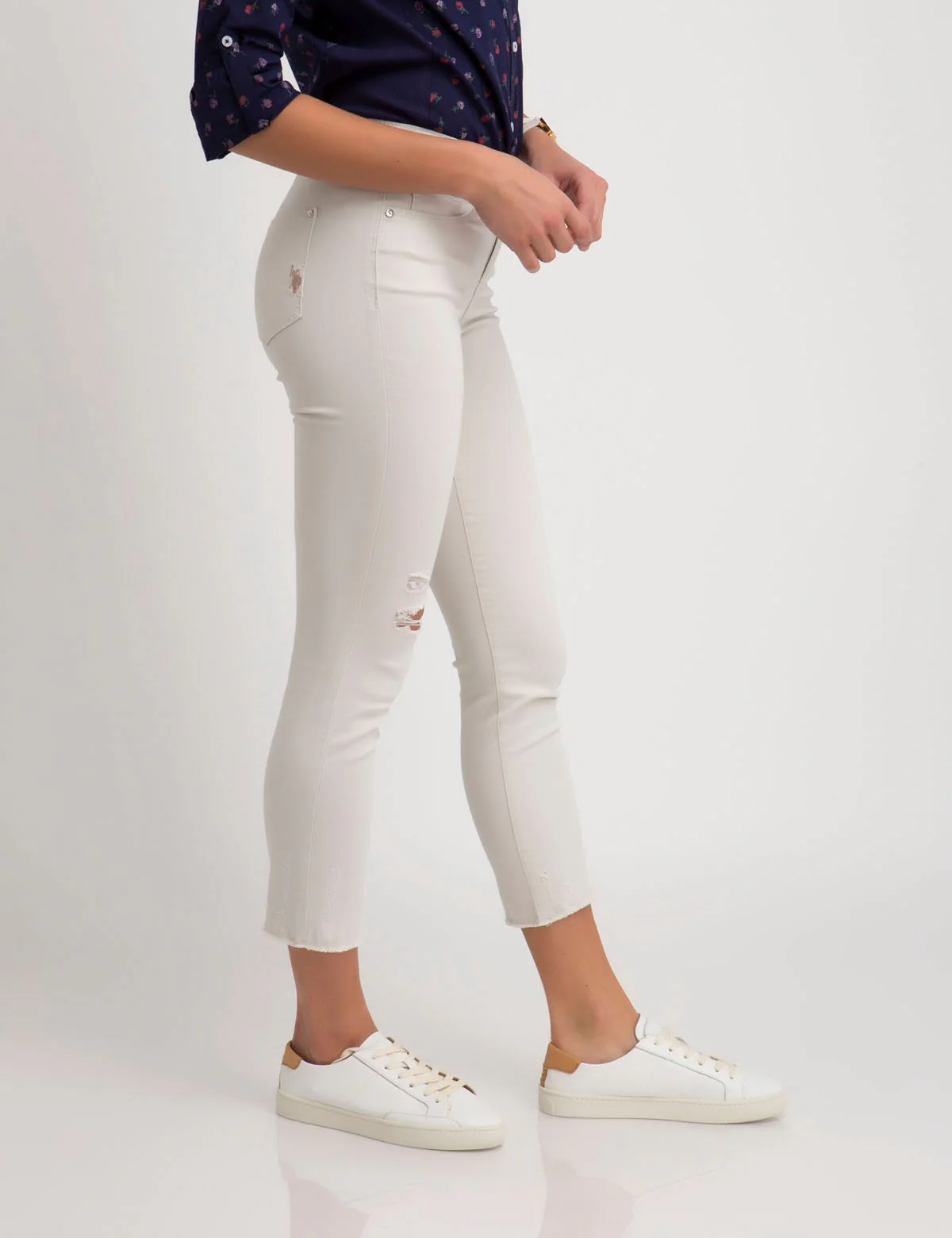 DESTRUCTED SKINNY PANTS - Image 4
