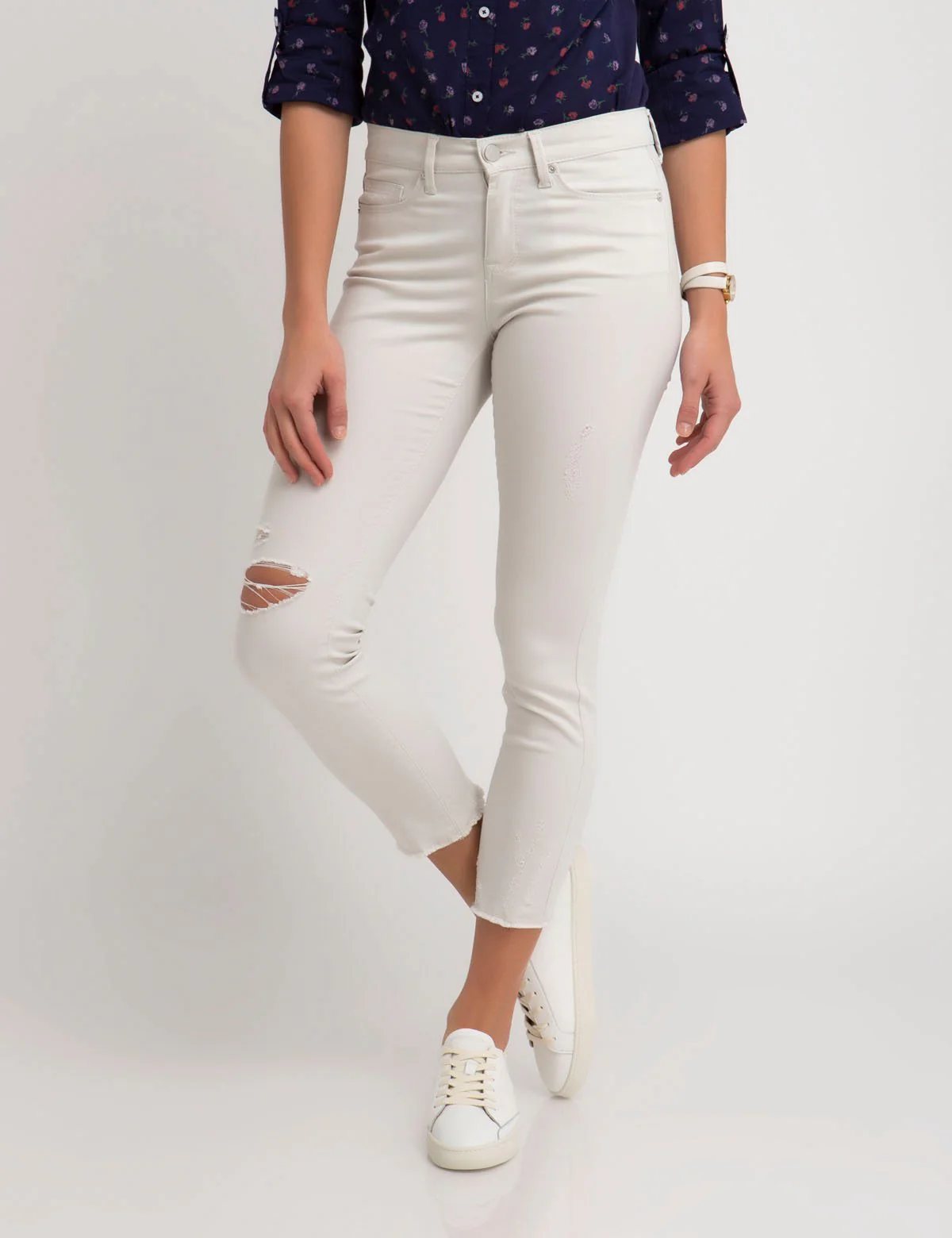 DESTRUCTED SKINNY PANTS - Image 9