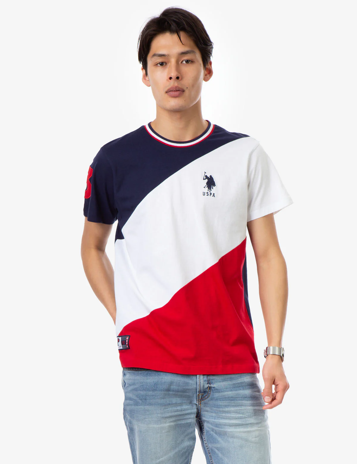 COLORBLOCK CREW NECK T-SHIRT - Image 4