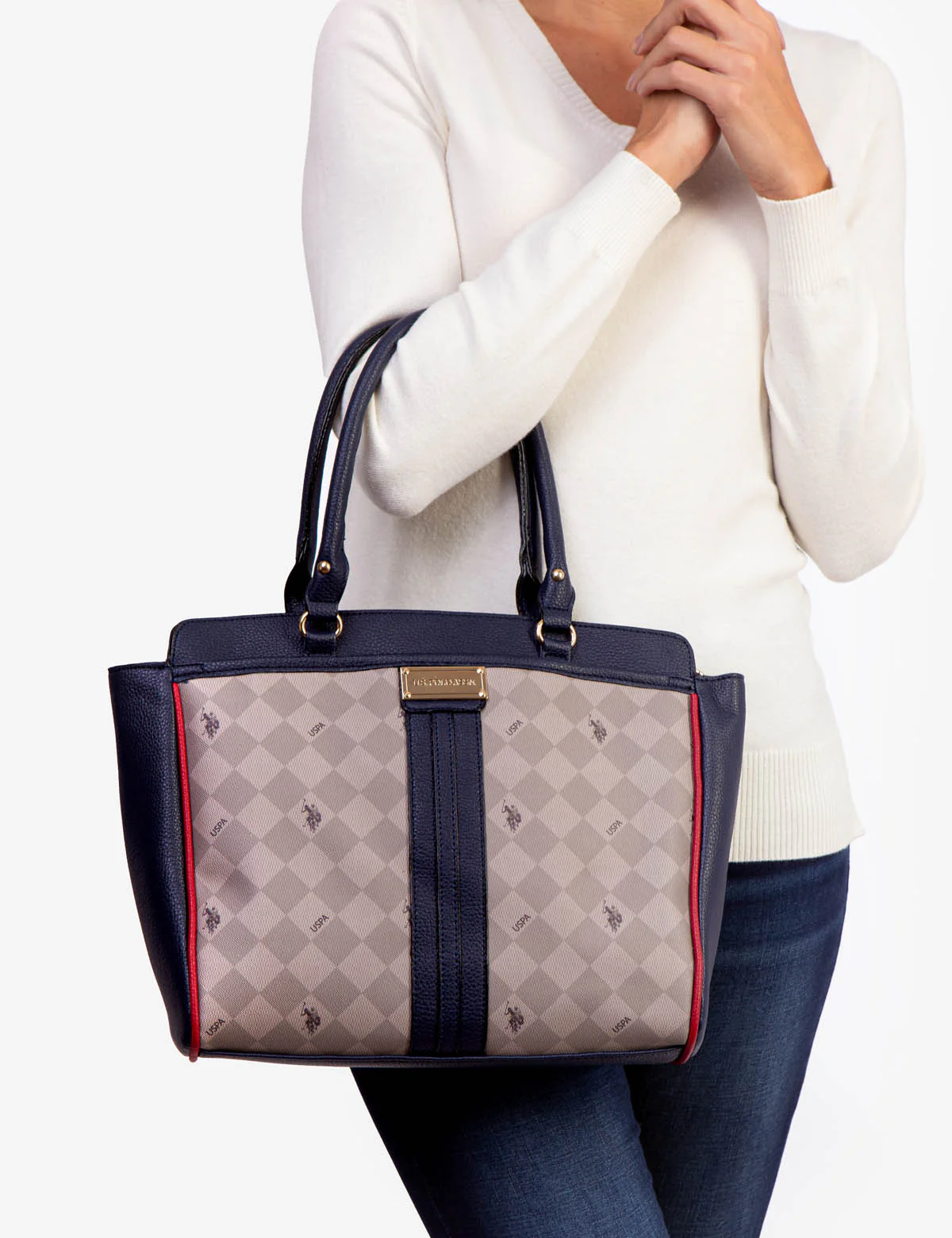 DIAMOND HERITAGE SATCHEL BAG - Image 3