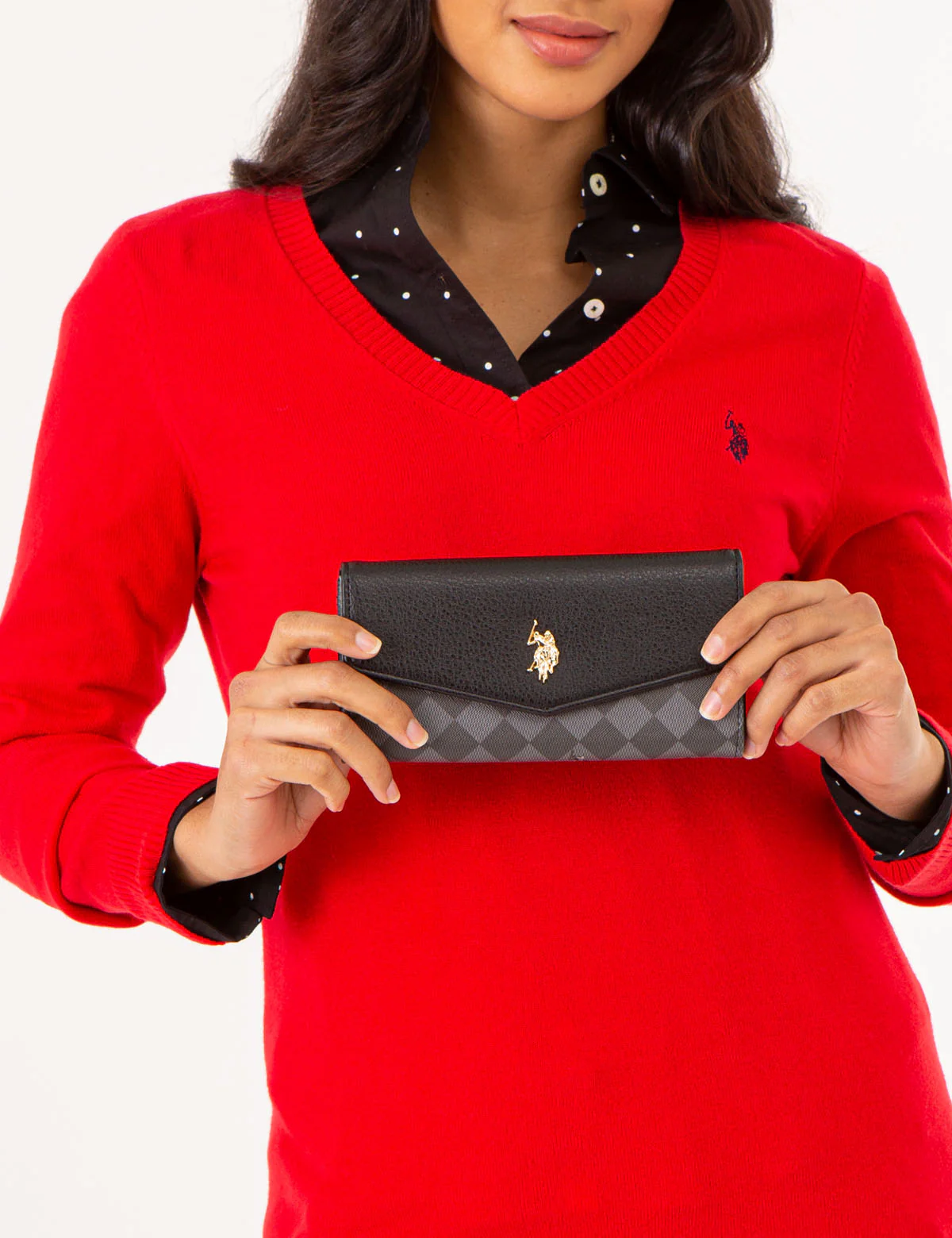 DIAMOND LARGE FLAP WALLET - Image 8