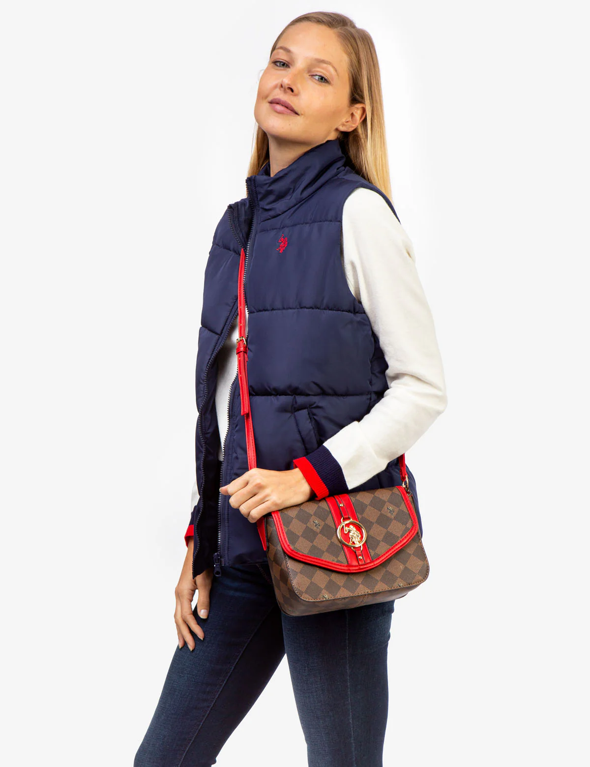 DIAMOND MEDALLION CROSSBODY BAG - Image 2