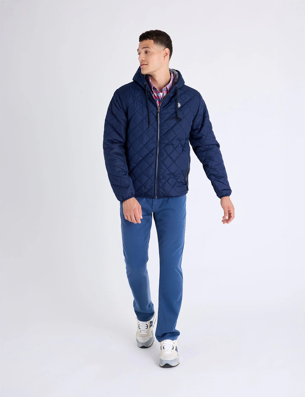 DIAMOND QUILTED FLEECE JACKET - Image 6