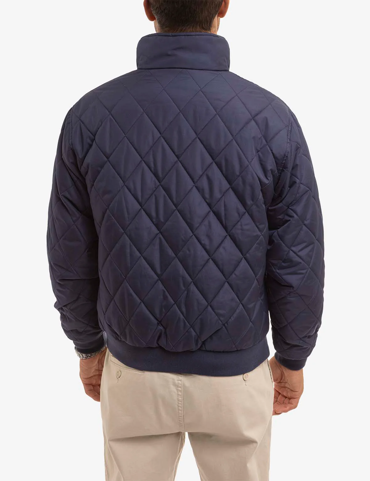 DIAMOND QUILTED FLEECE JACKET - Image 9