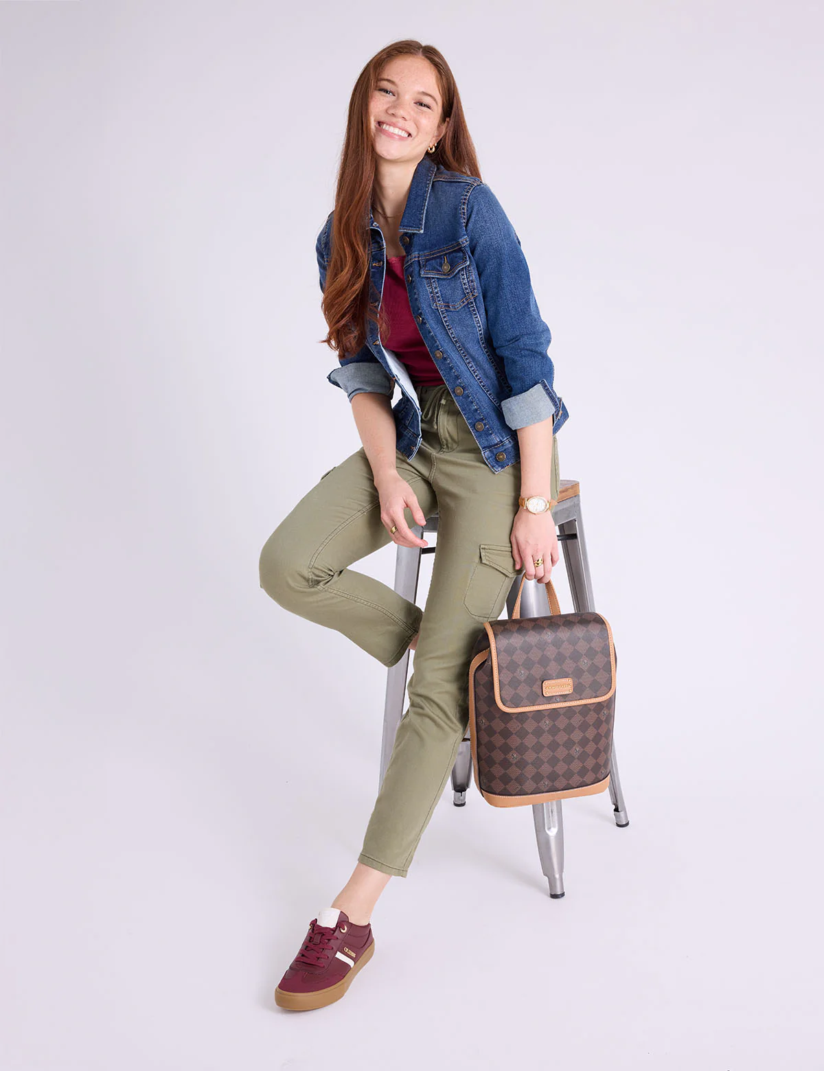 DIAMOND SIGNATURE BACKPACK - Image 2