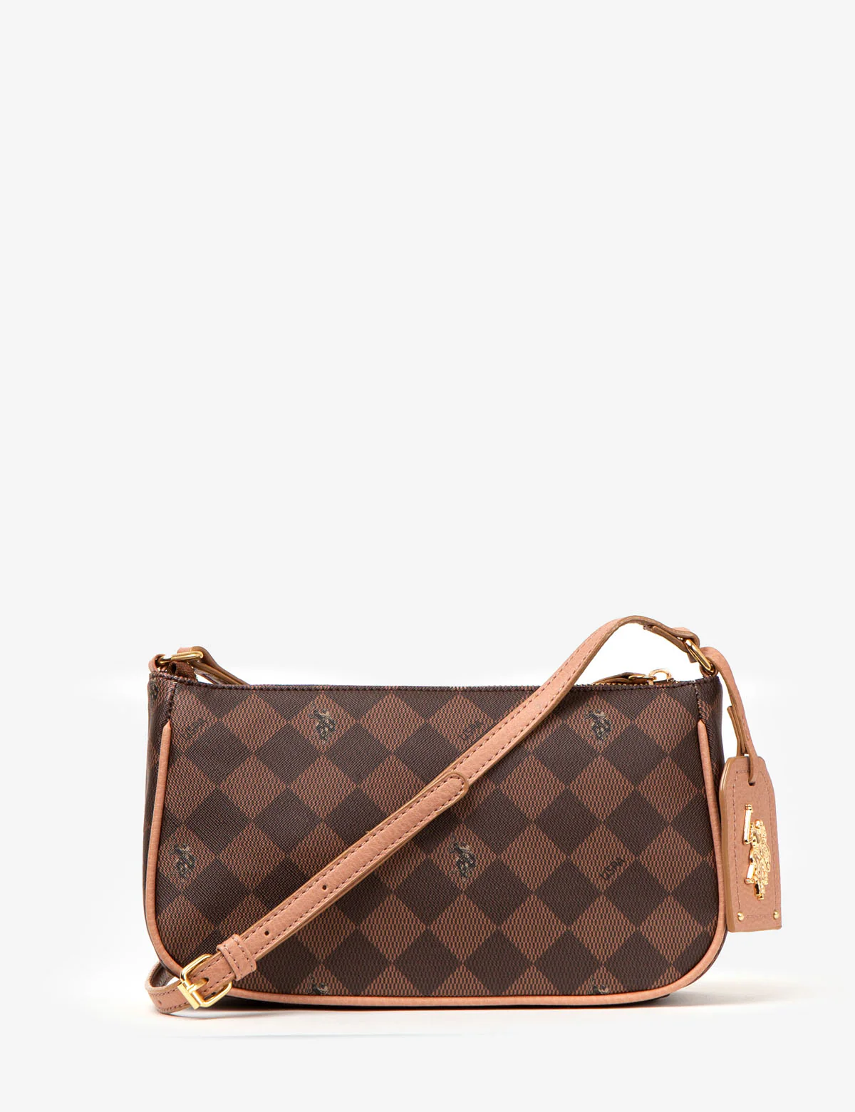 DIAMOND SIGNATURE CROSSBODY BAGUETTE BAG - Image 5