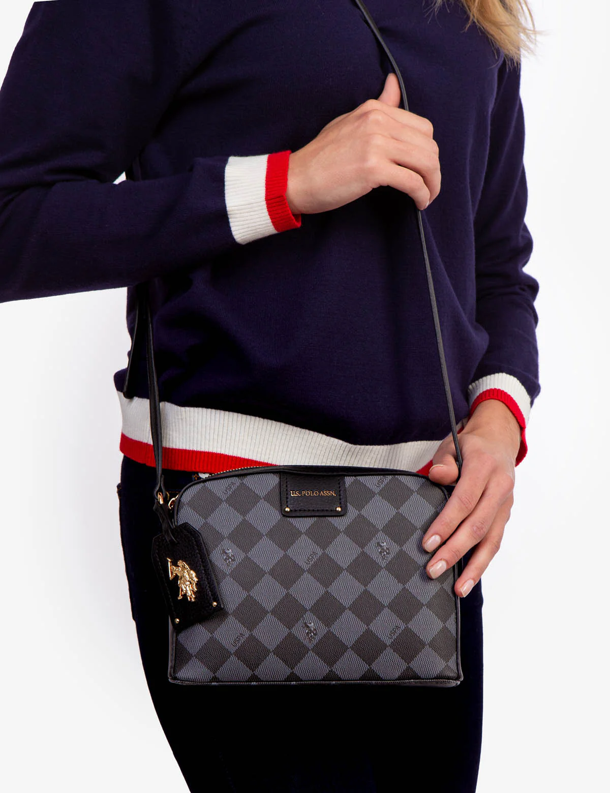 DIAMOND SIGNATURE CROSSBODY BAG - Image 5