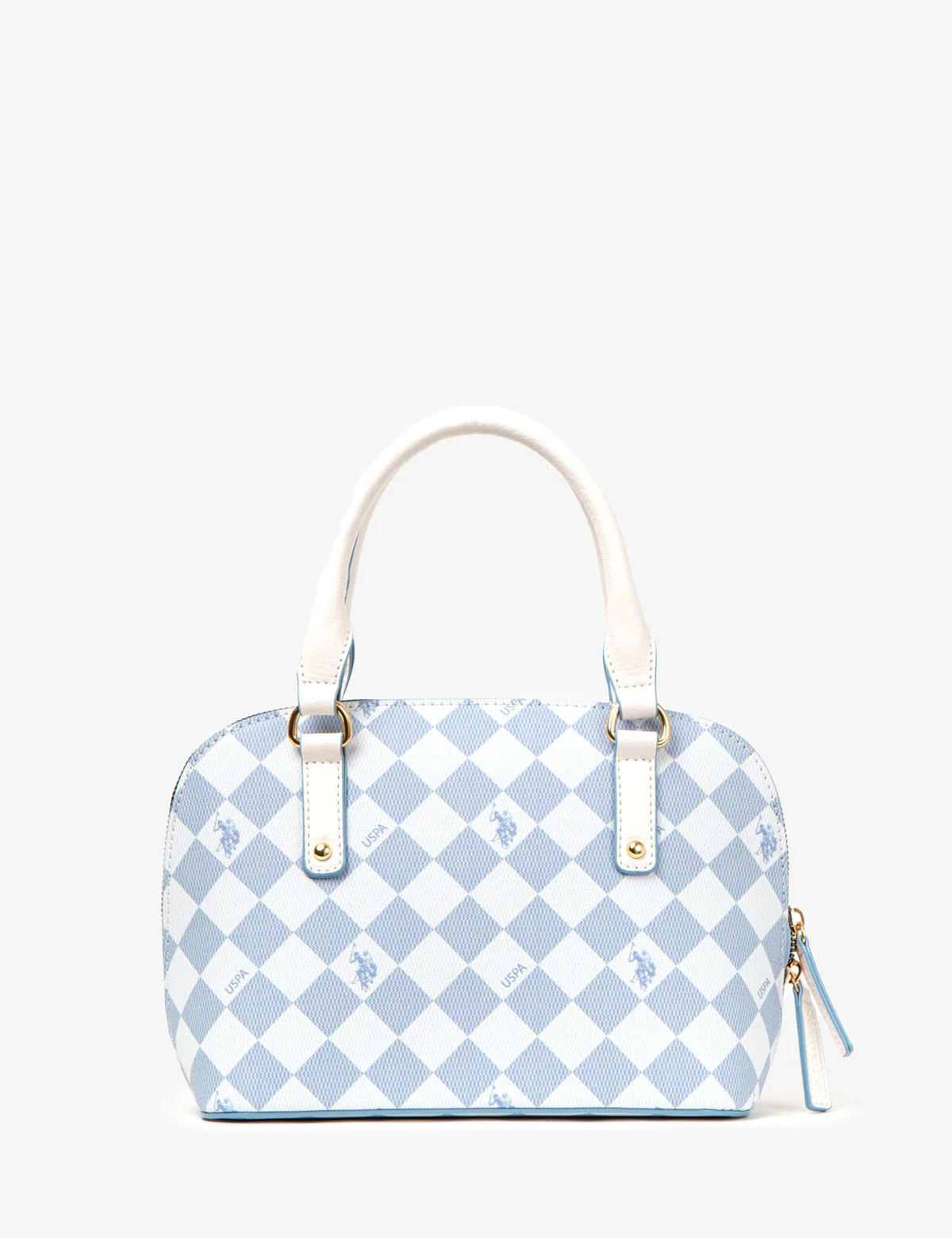 DIAMOND SIGNATURE DOME BAG WITH CROSSBODY STRAP - Image 10