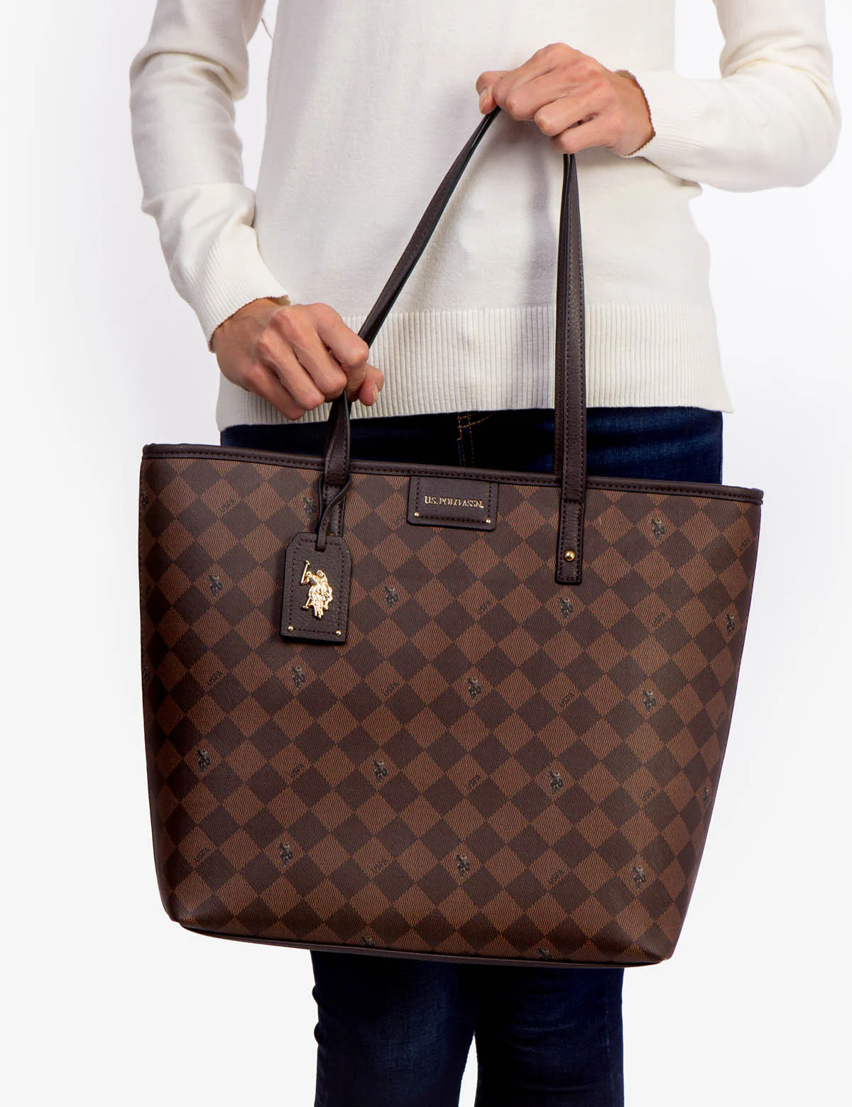 DIAMOND SIGNATURE TOTE BAG - Image 2
