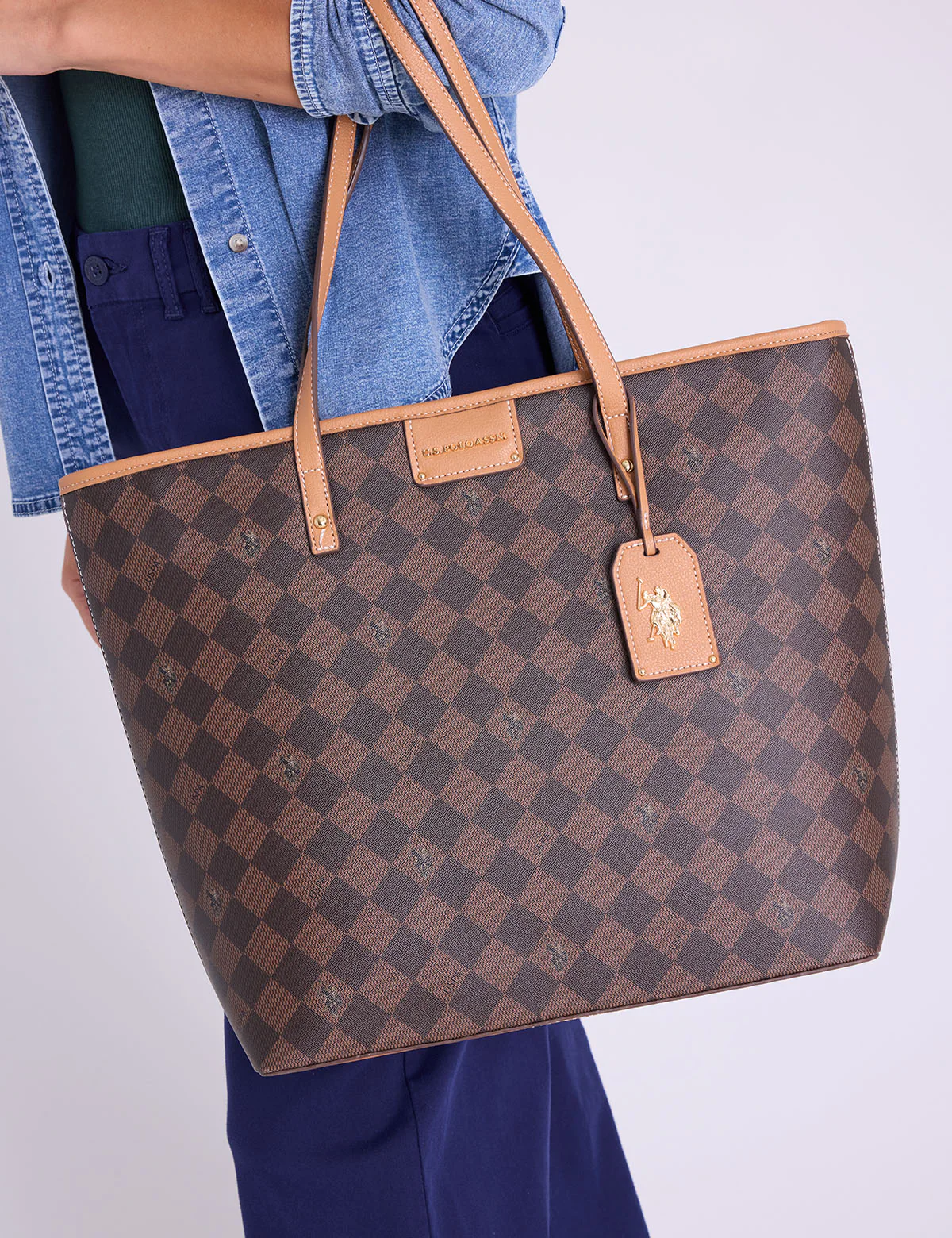 DIAMOND SIGNATURE TOTE BAG - Image 2