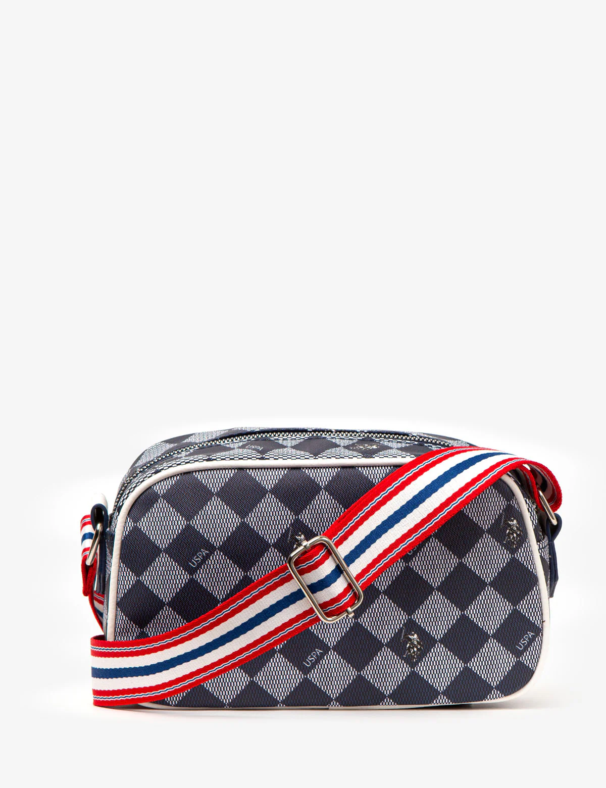 DIAMOND STRIPE CROSSBODY BAG - Image 2