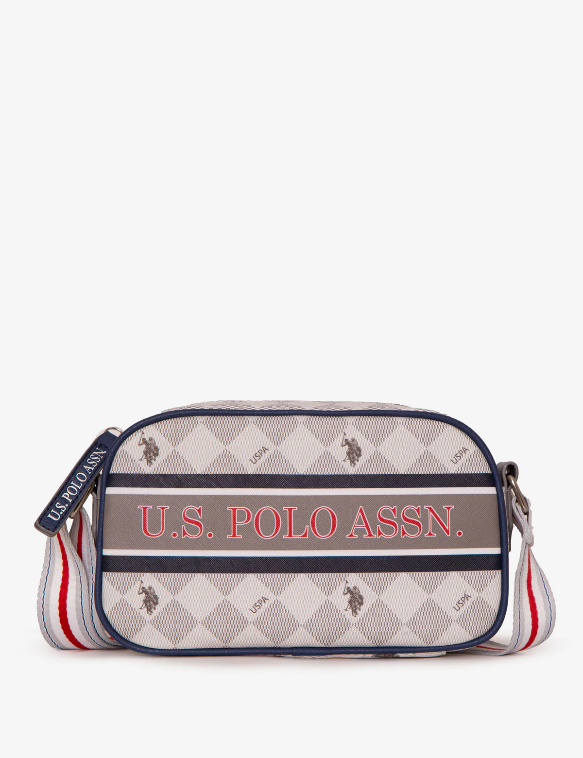 DIAMOND STRIPE CROSSBODY BAG - Image 3