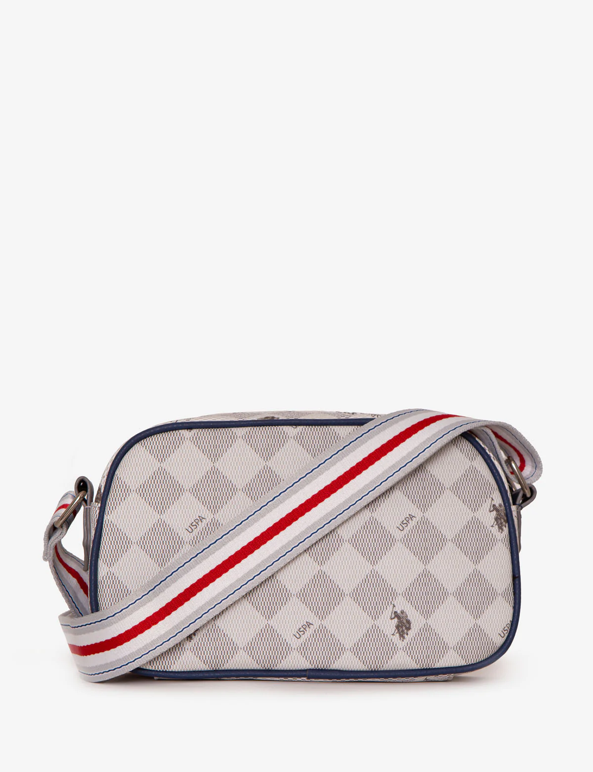DIAMOND STRIPE CROSSBODY BAG - Image 4