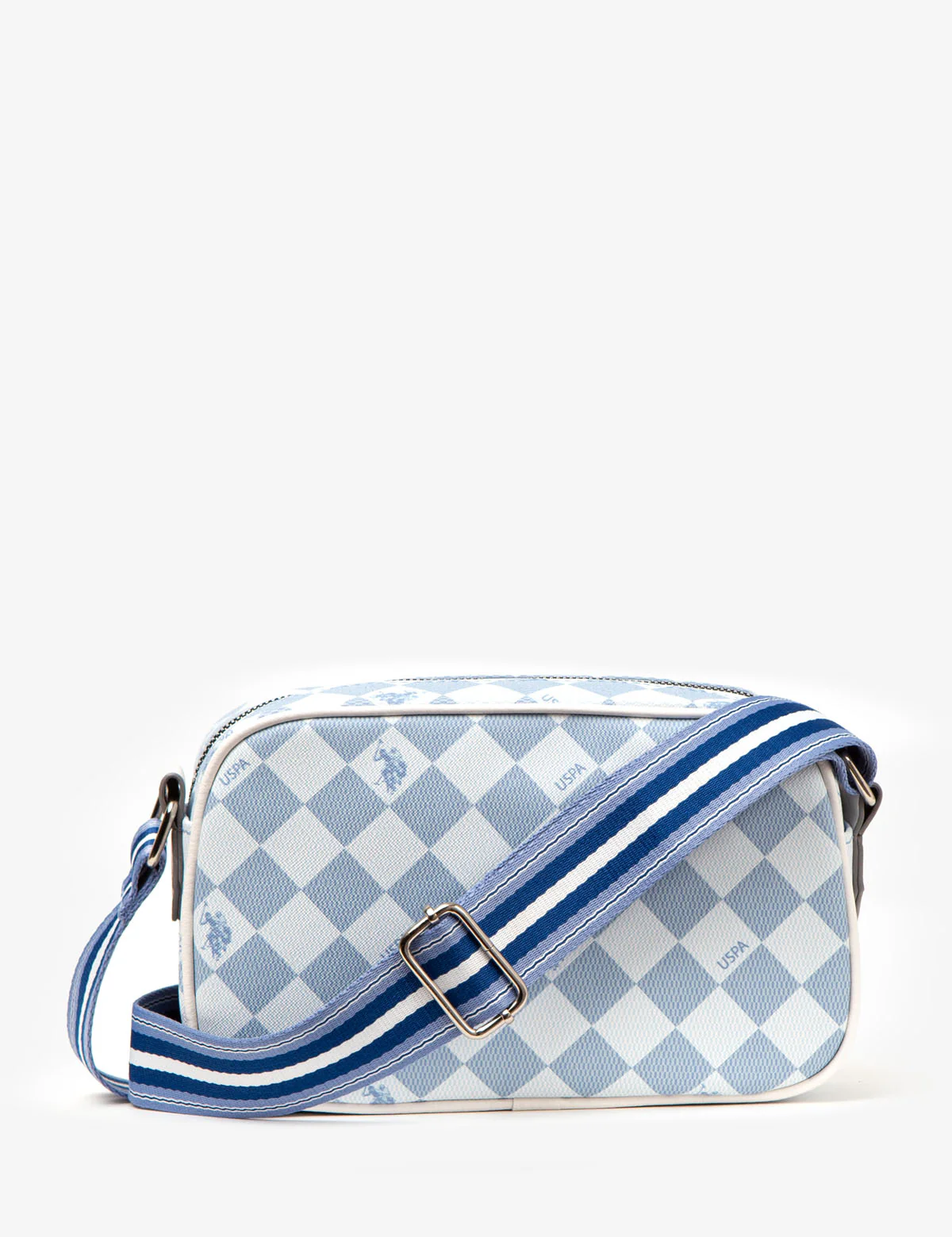 DIAMOND STRIPE CROSSBODY BAG - Image 4