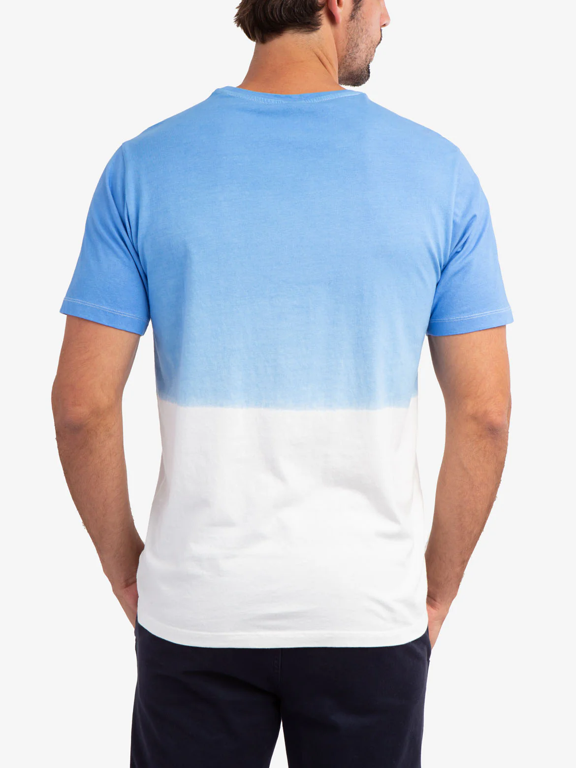 DIP DYE JERSEY GRAPHIC PRINT T-SHIRT - Image 4