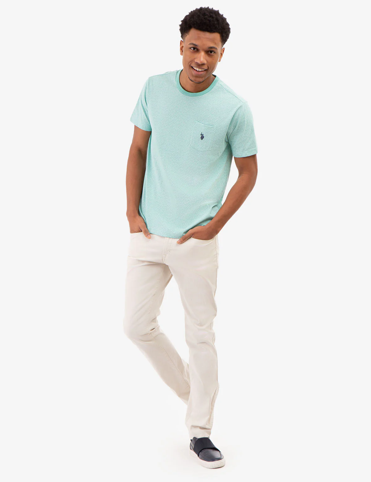 DITZY FLORAL PRINT JERSEY T-SHIRT WITH POCKET - Image 2