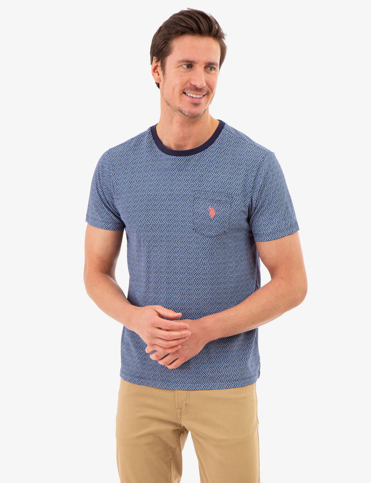 DITZY FLORAL PRINT JERSEY T-SHIRT WITH POCKET - Image 5