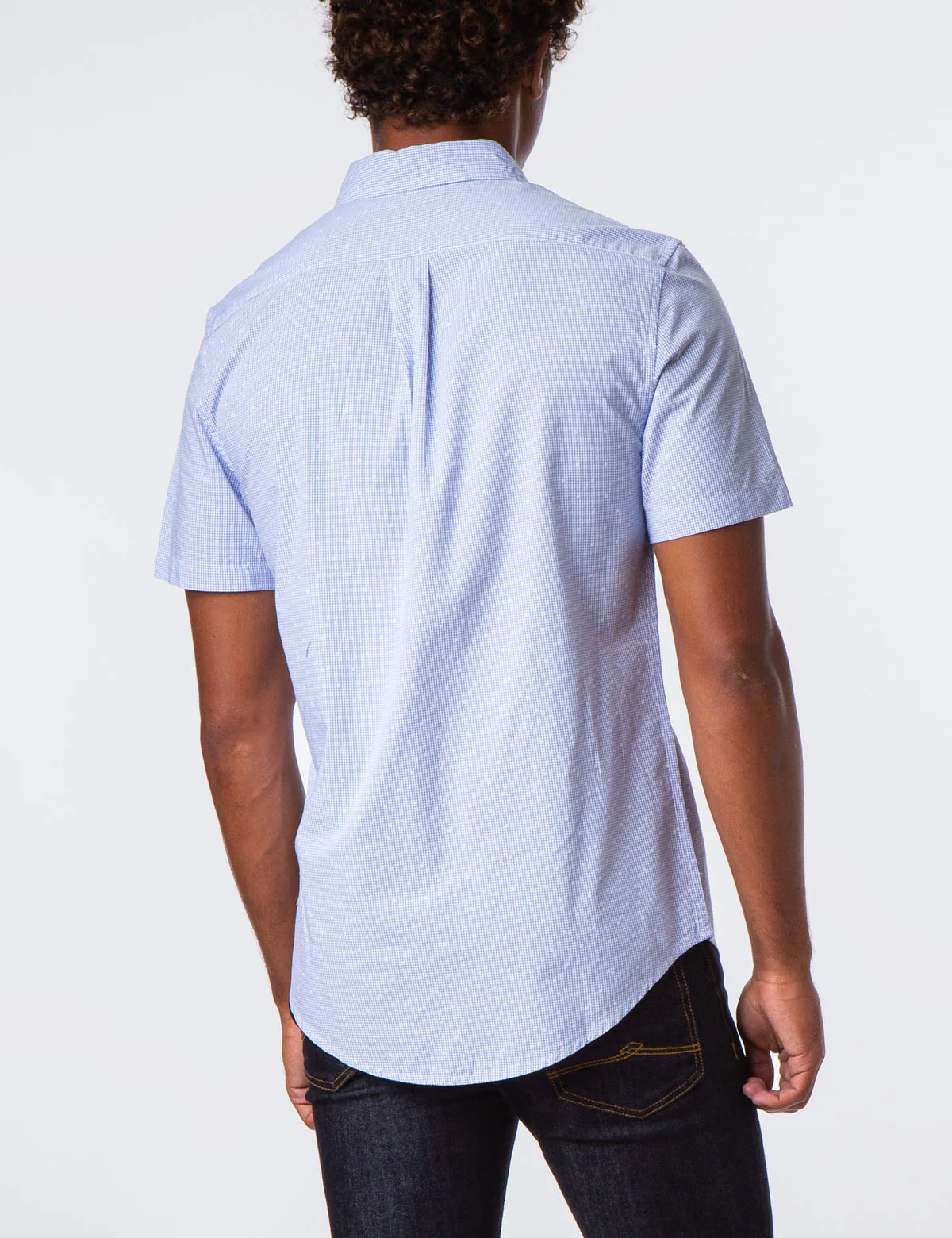 YARN DYE CHECK WITH DOBBY SHIRT - Image 2