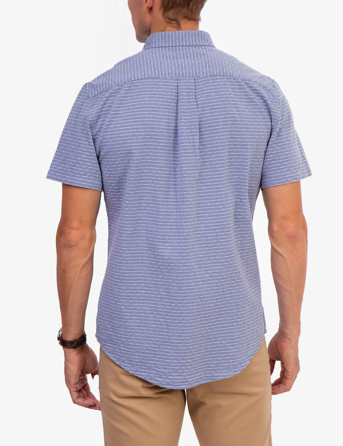 DOBBY HORIZONTAL STRIPE SHIRT - Image 10