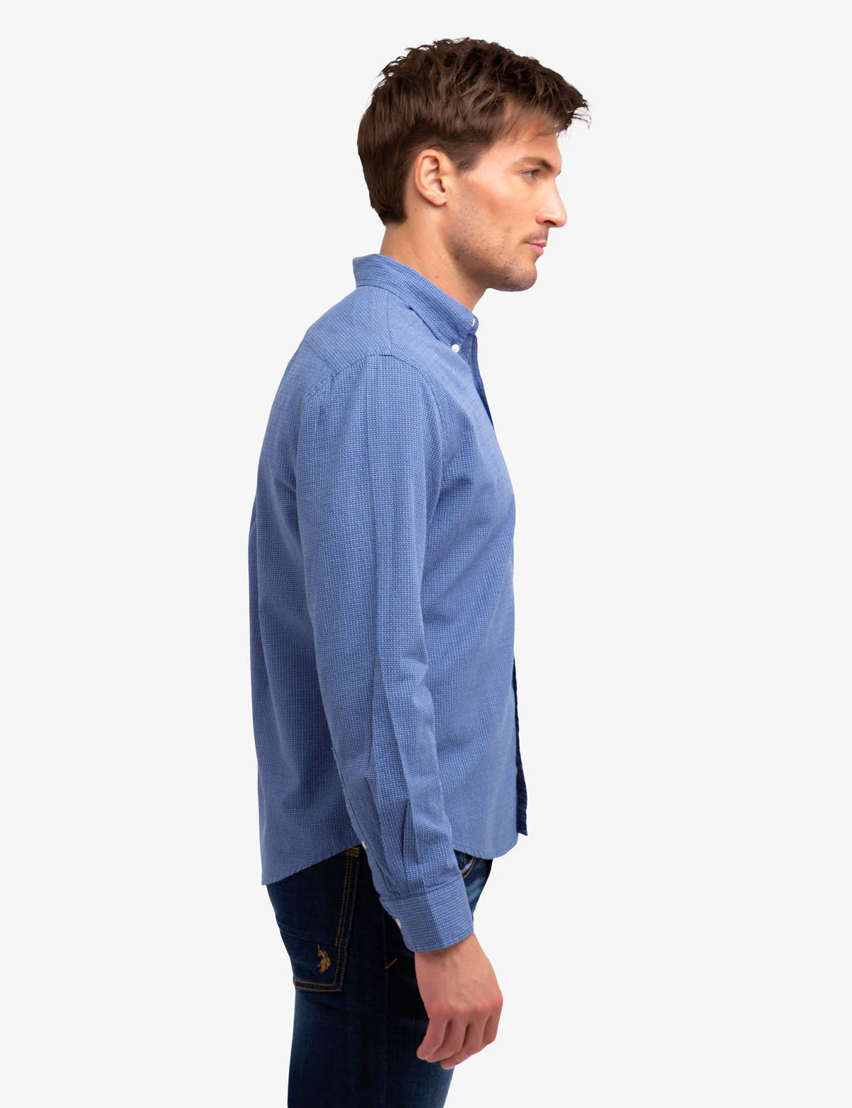 NO-TUCK DOBBY TEXTURED SHIRT - Image 3