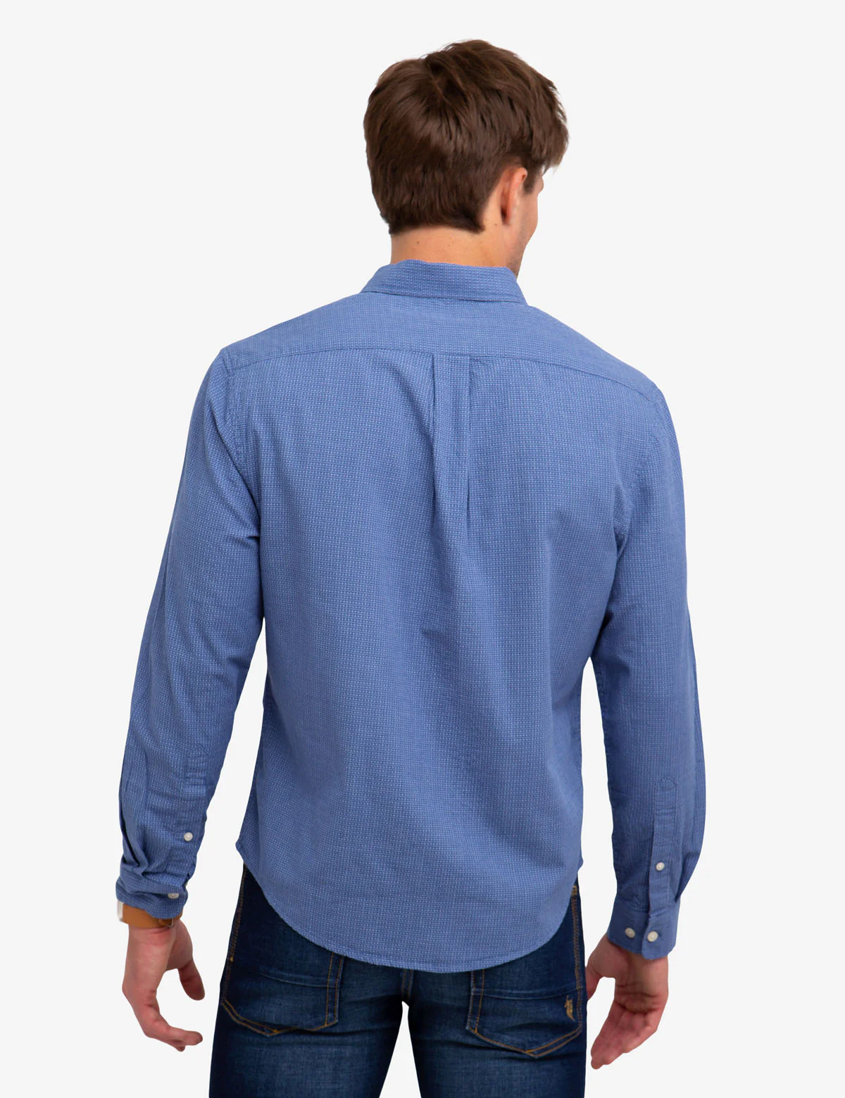 NO-TUCK DOBBY TEXTURED SHIRT - Image 4