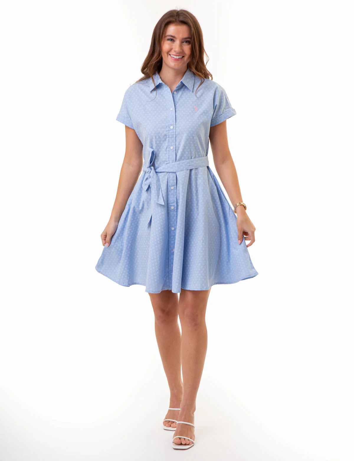 DOLMAN SLEEVE PRINTED DRESS - Image 4