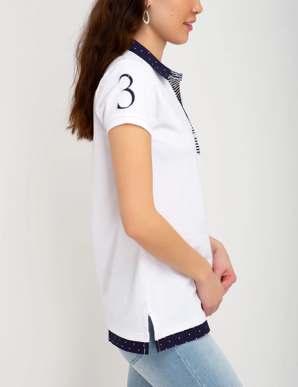 DOT COLLAR POLO SHIRT - Image 10