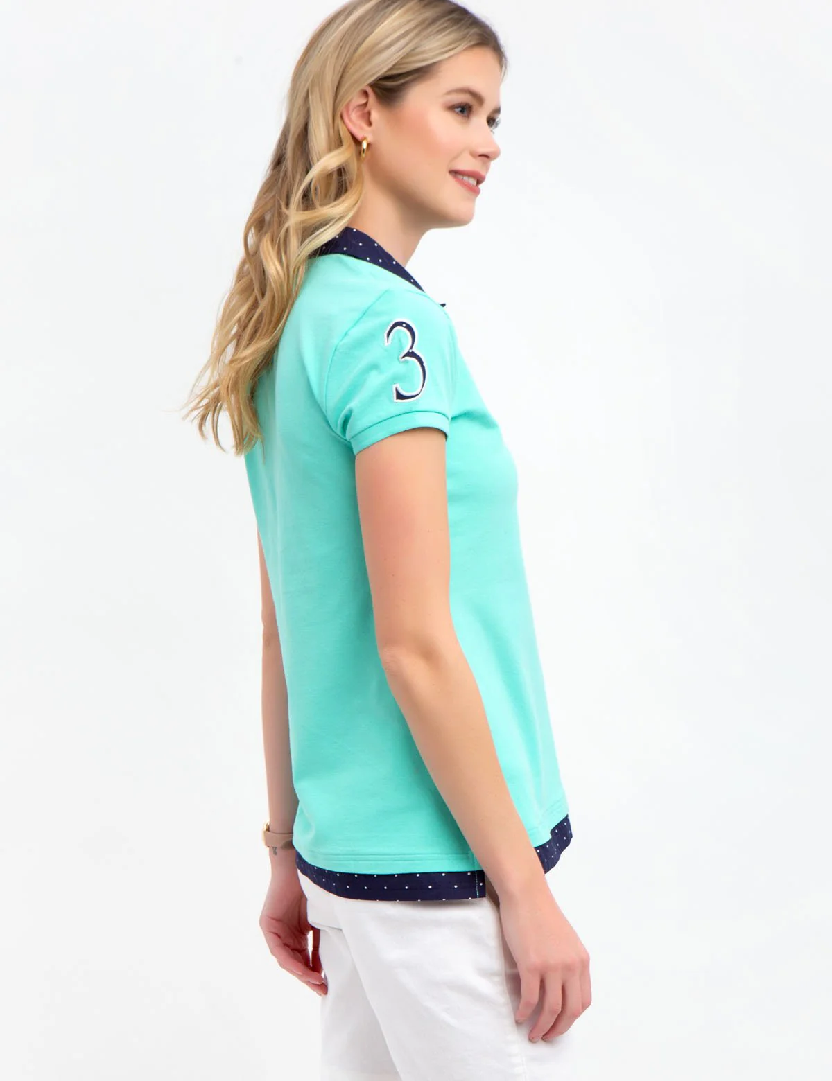 DOT COLLAR POLO SHIRT - Image 13