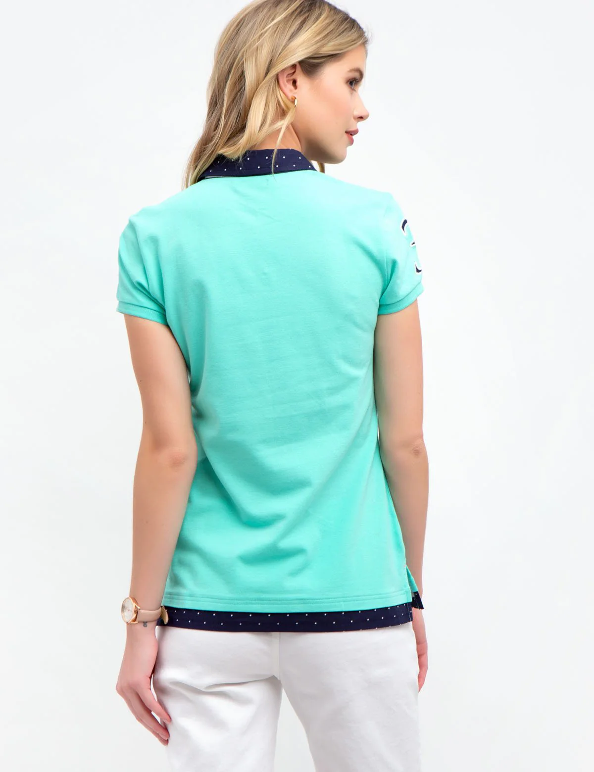 DOT COLLAR POLO SHIRT - Image 14