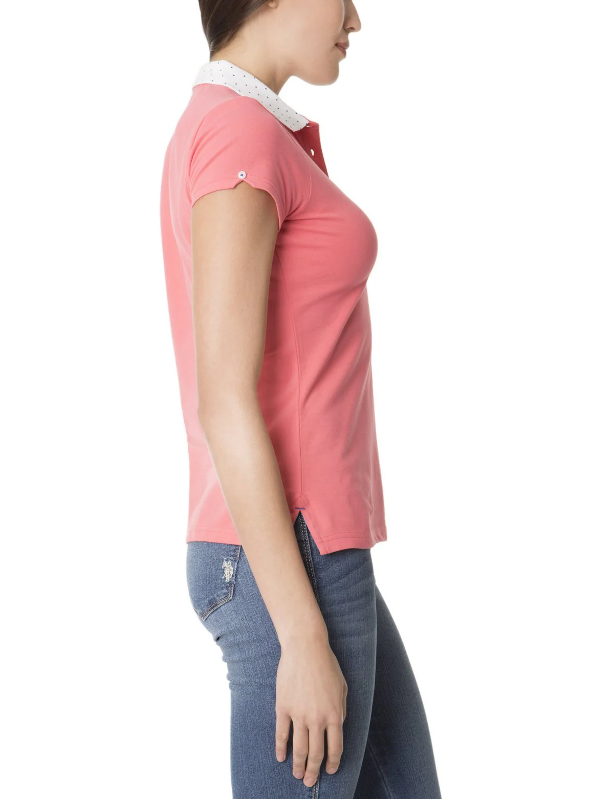 Dot Collar Polo Shirt - Image 15
