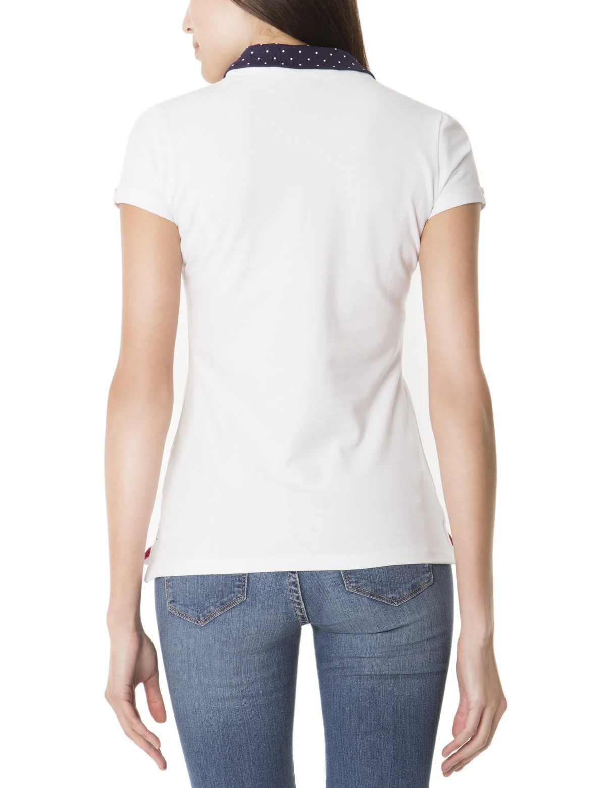 Dot Collar Polo Shirt - Image 9