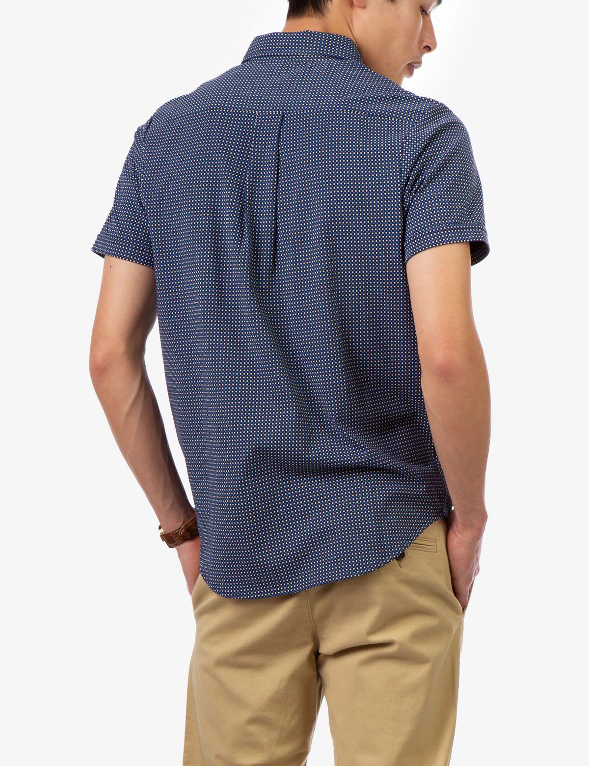 DOT PRINT BUTTON UP SHIRT - Image 4