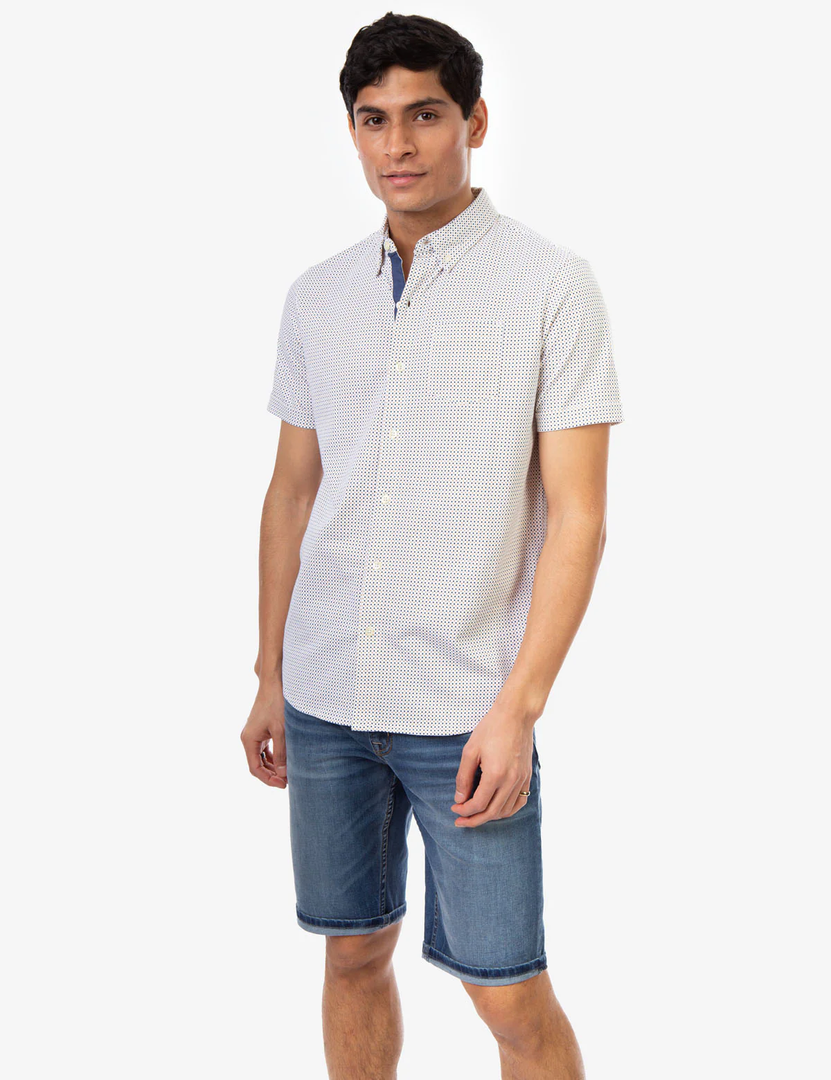 DOT PRINT BUTTON UP SHIRT - Image 6