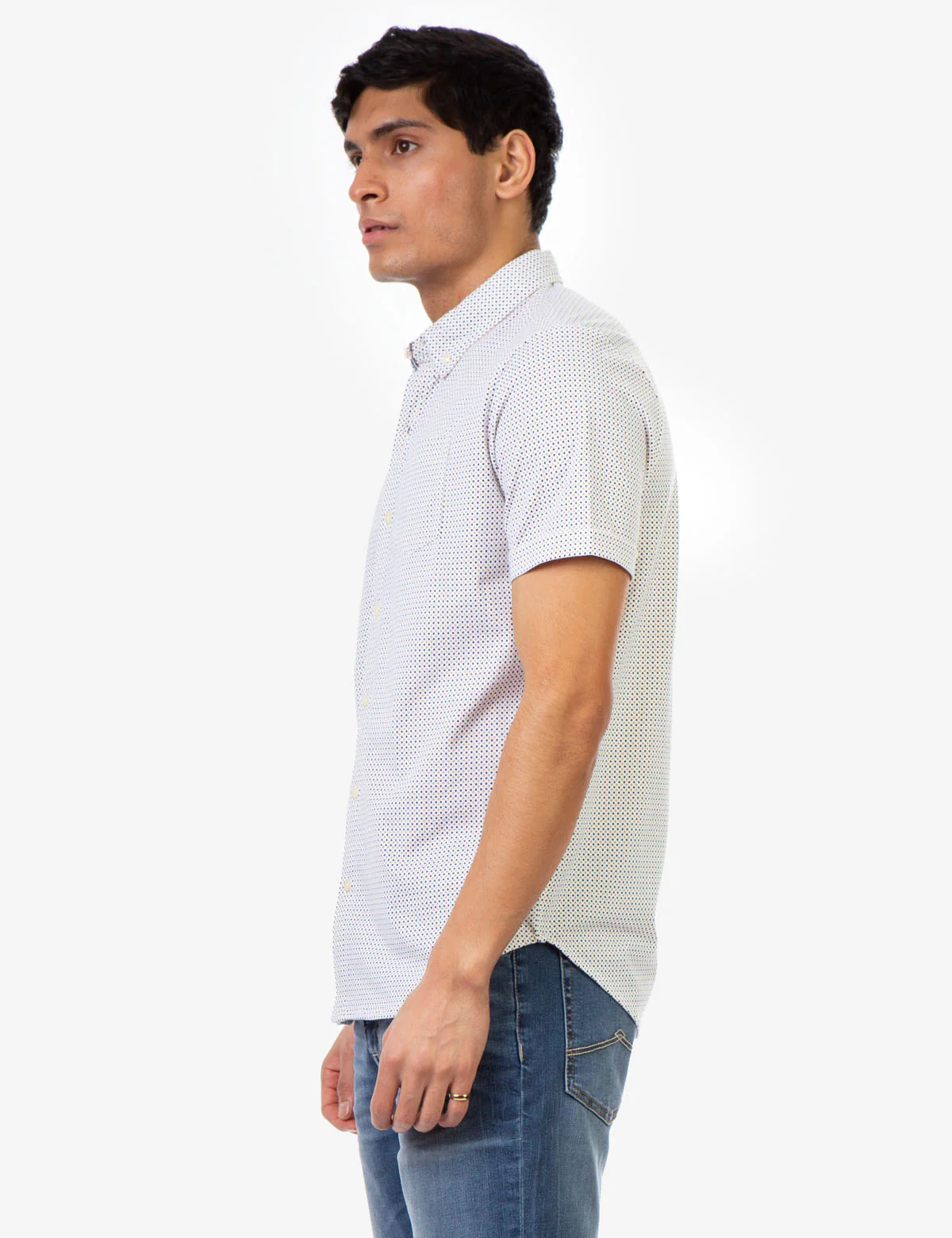 DOT PRINT BUTTON UP SHIRT - Image 8