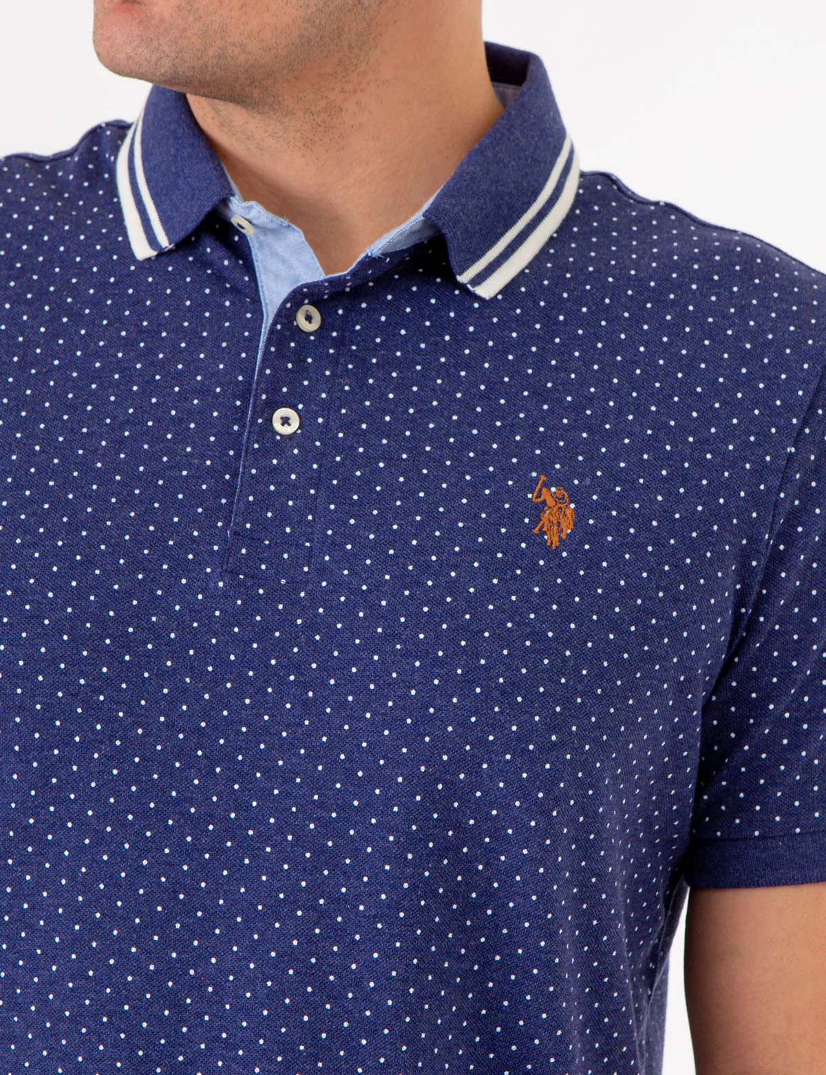 DOT PRINT POLO SHIRT - Image 2
