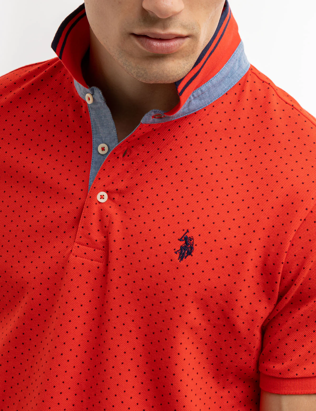 DOT PRINT POLO SHIRT - Image 2