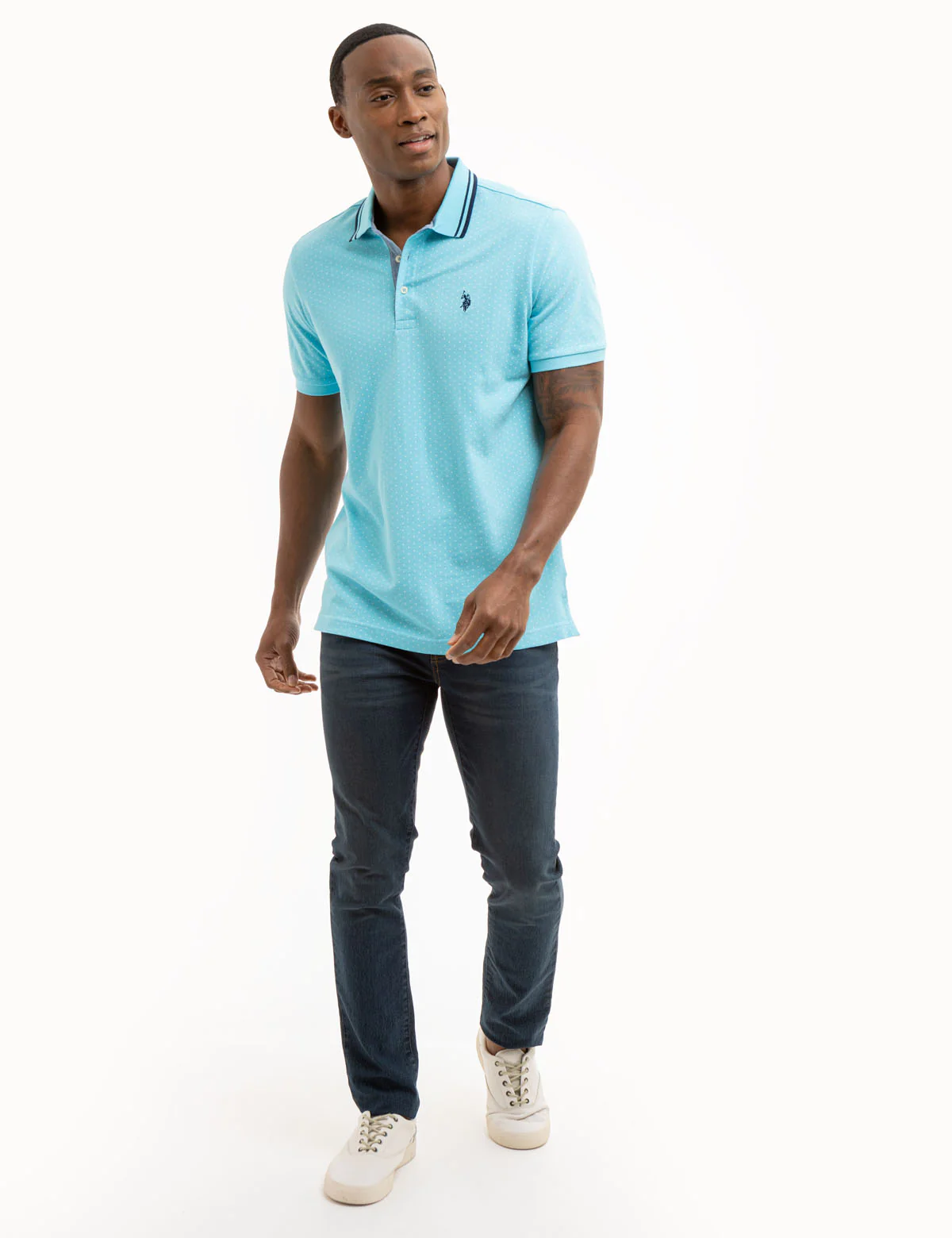 DOT PRINT POLO SHIRT - Image 7
