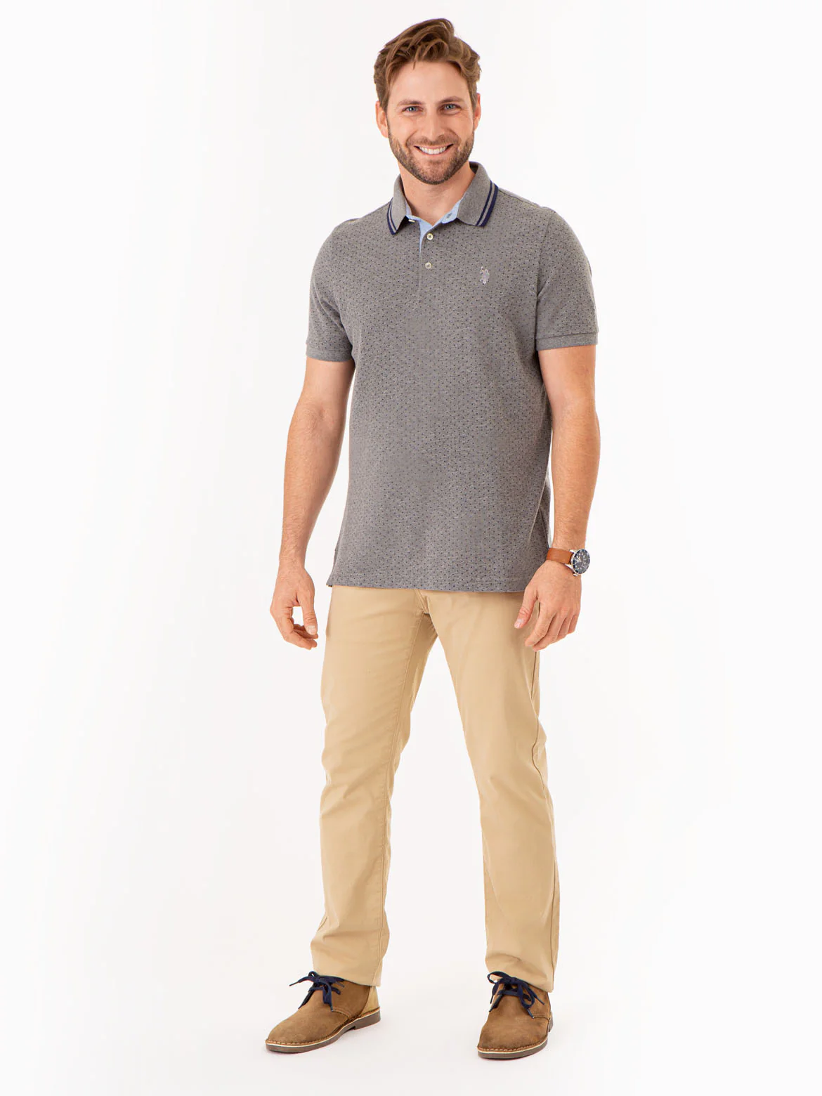 DOT PRINT POLO SHIRT - Image 6