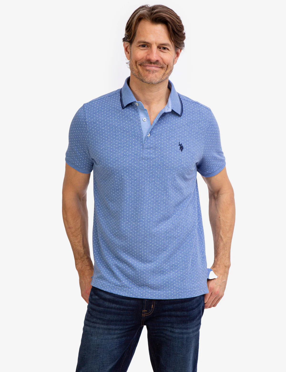 DOT PRINT POLO SHIRT - Image 11