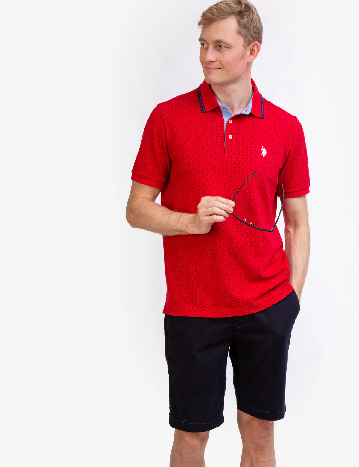 DOT PRINT POLO SHIRT - Image 8
