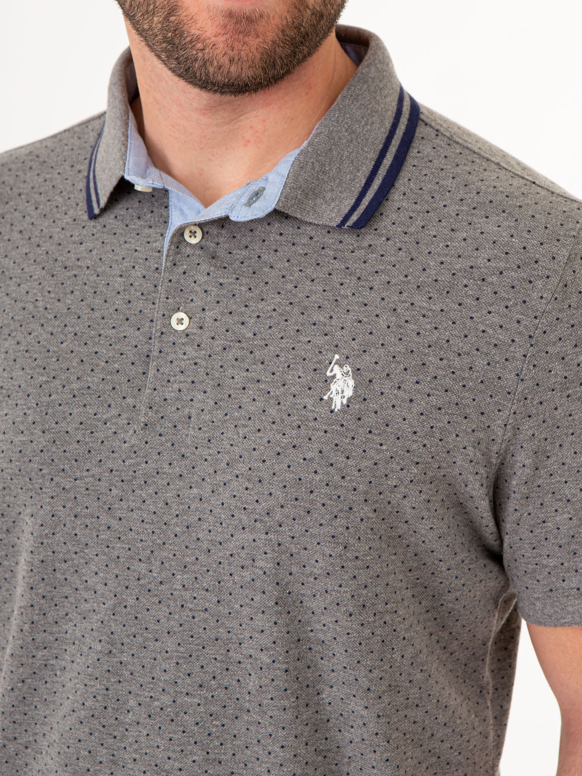 DOT PRINT POLO SHIRT - Image 7