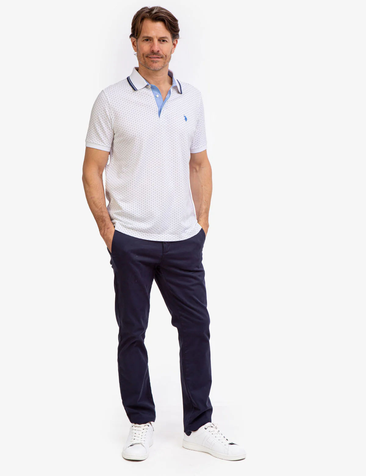 DOT PRINT POLO SHIRT - Image 8