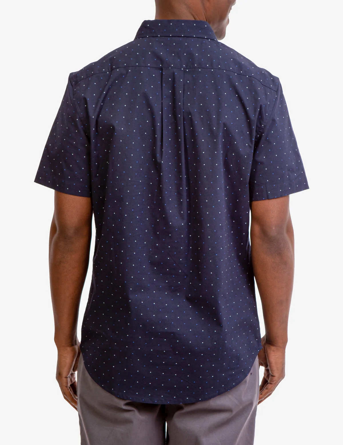 DOT PRINT POPLIN SHORT SLEEVE SHIRT - Image 14